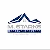 M Starks Roofing  Logo