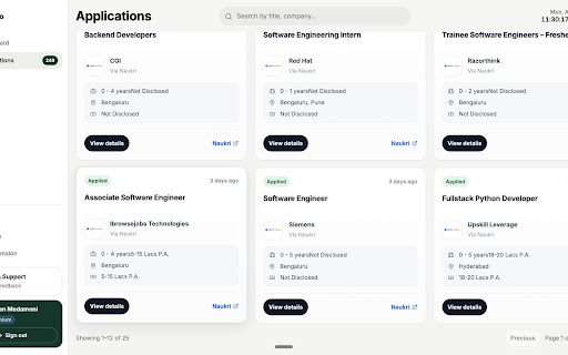 Cosmo Job Assistant screenshot 4