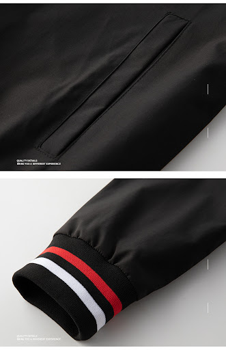 Title 7, Fall New Four-bar TB Jacket Mens Baseball Coll...