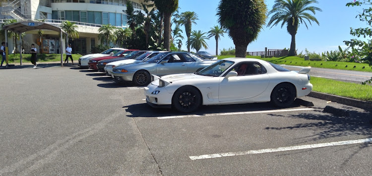 RX-7の宮崎・RX-7 FD3S・GT-R・道の駅フェニックス・リトラの日に関するカスタム事例の投稿画像1枚目