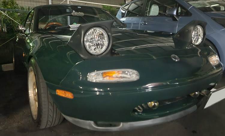 ロードスターのロードスター NA・洗車したて・お盆休み・オフ会・愛車ある生活に関するカスタム事例の投稿画像1枚目