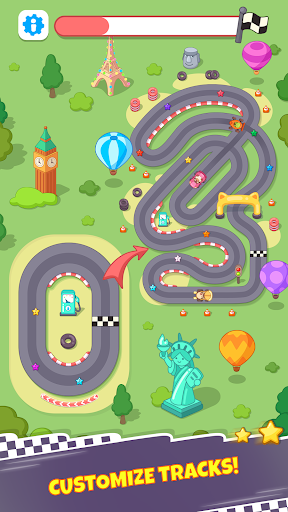 Screenshot Track racing games for kids!