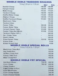 Mitra Da Noodle Oodle menu 4