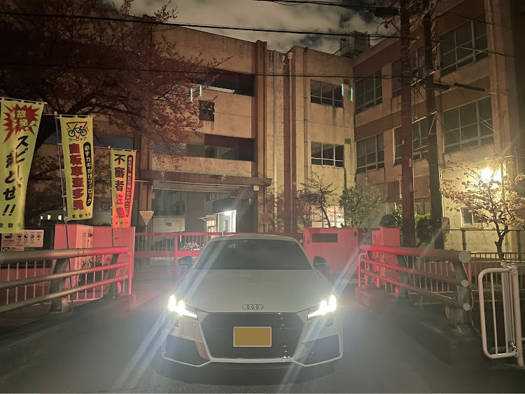 TT クーペの春の交通安全週間・ドライブ・audi TT・Audiに関するカスタム事例の投稿画像1枚目