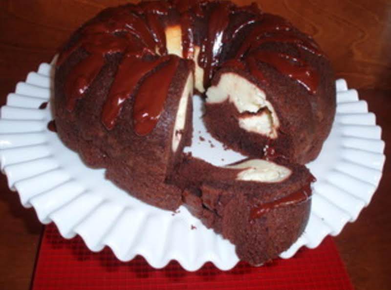 Cheese And Chocolate Tunnel Cake