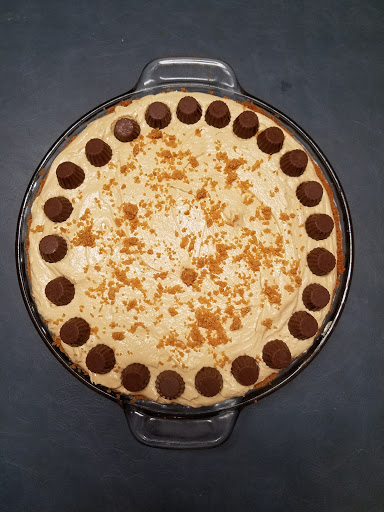 PEANUT BUTTER PIE WITH NUTTER BUTTER CRUST