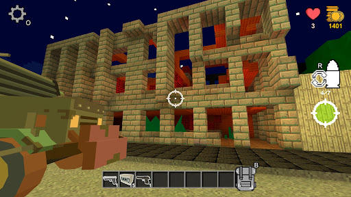 Screenshot Zombie Craft Attack in City