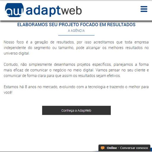 Adaptweb Screen 2