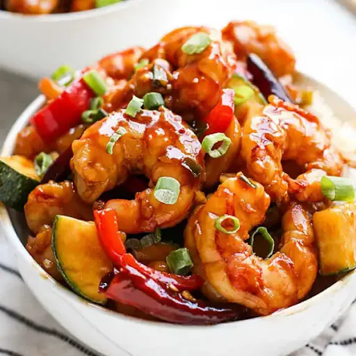 Prawn Kung Pao Dry