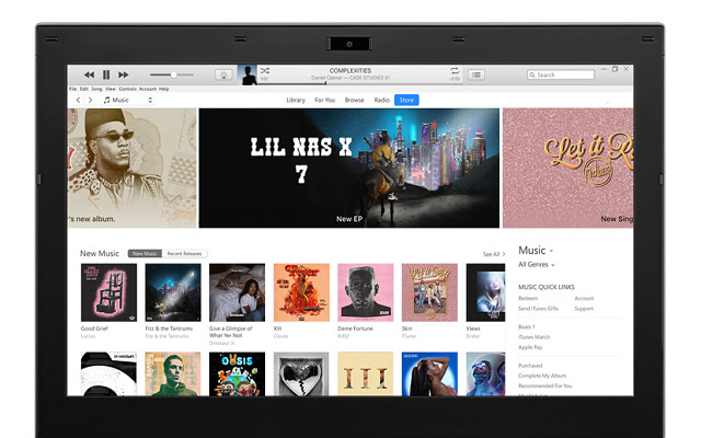 iTunes Chromebook chrome extension