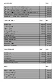 Mr. Singh's Tandoori Hut menu 2