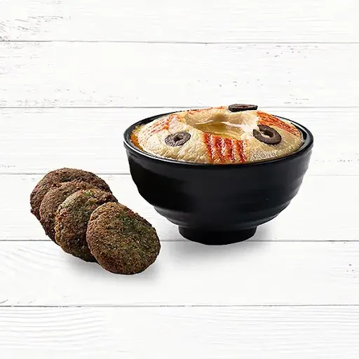 Olive Hummus And Falafel