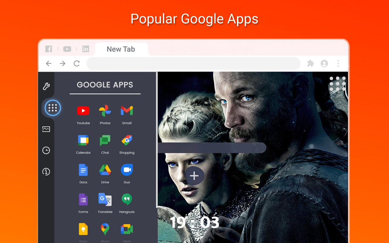 Vikings New Tab Preview image 10