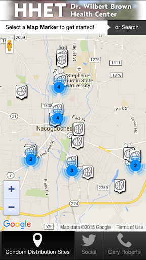 East Texas Free Condom Locator