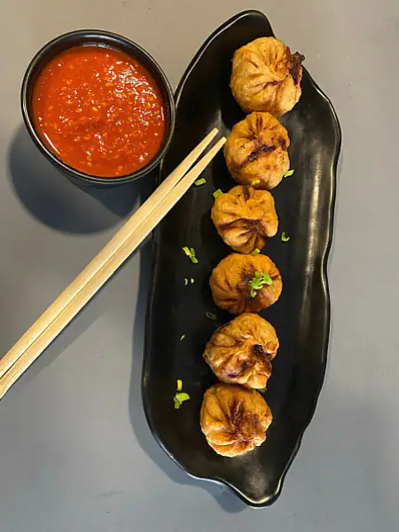 Buff Crispy Momo [6 Pieces]