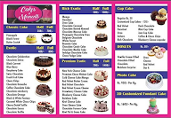 Cakes & Moments menu 1