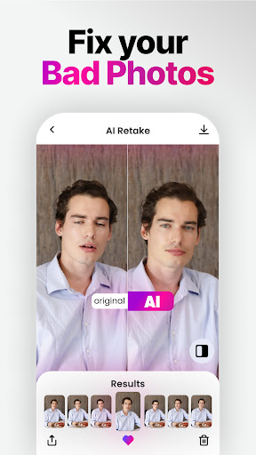 Screenshot Retake AI: Face & Photo Editor