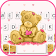 Thème de clavier Lovely Ragged Bear icon