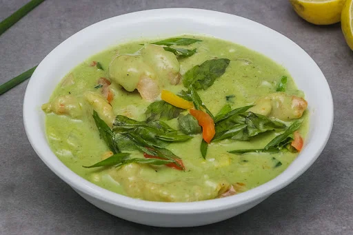 Prawns In Green Thai Curry