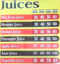 Rasool Juice Corner menu 2