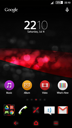 Theme XPERIEn - Cubot Red