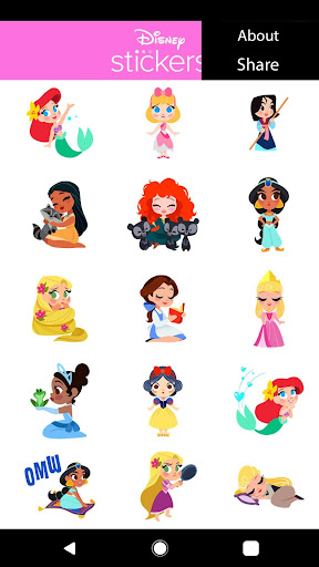 Disney stickers