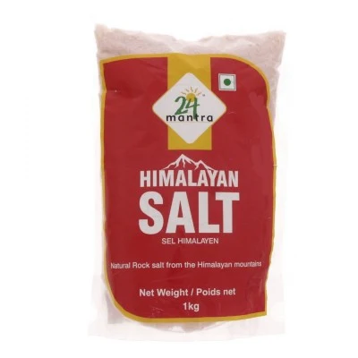 24L Mantra Organic Himalayan Rock Salt 1Kg