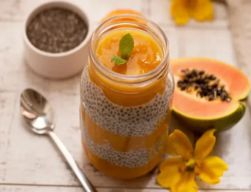 Papaya Chia Seed Parfait