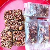 Bánh Gạo Lứt Ăn Kiêng Ngũ Cốc Granola Giảm Cân, Thanh Cốm Cơm Gạo Lứt Rong Biển Chà Bông 500G Từ Hơn 20 Túi - Đồ Ăn Vặt