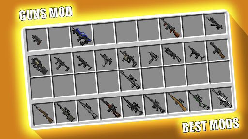 Screenshot Guns Mod for Minecraft PE - MC