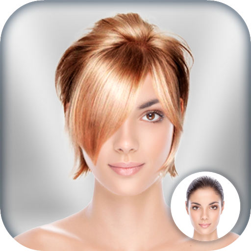 Short Hair Salon Montage Maker 攝影 App LOGO-APP開箱王