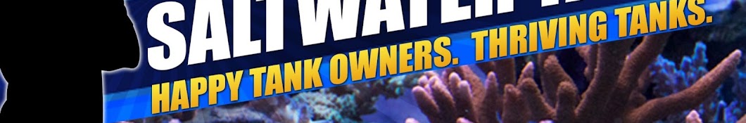 Mr. Saltwater Tank TV Banner