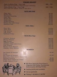 Sheesha Restaurant menu 6