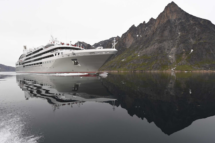 Sail Ponant's Le Soleal to the dramatic seas of Greenland.