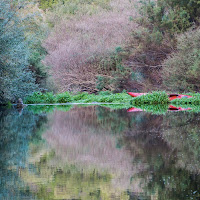 La canoa rossa di 