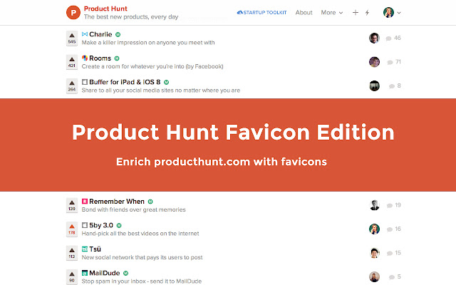 Product Hunt Favicon Edition