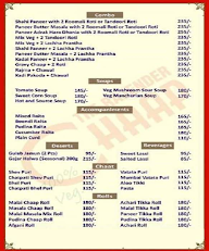 The Rajender Chaap menu 2