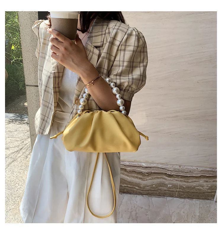 Title 11, New Pearl Chain Dumpling Women Messenger Bag