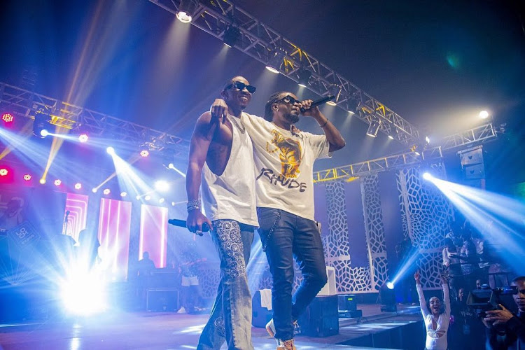 during their Dar es Salaam Performance.