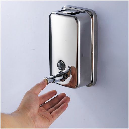 Title 1, Automatic touchless bathroom soap dispenser, pr...
