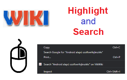 VIK Wiki Search with Right-Click small promo image