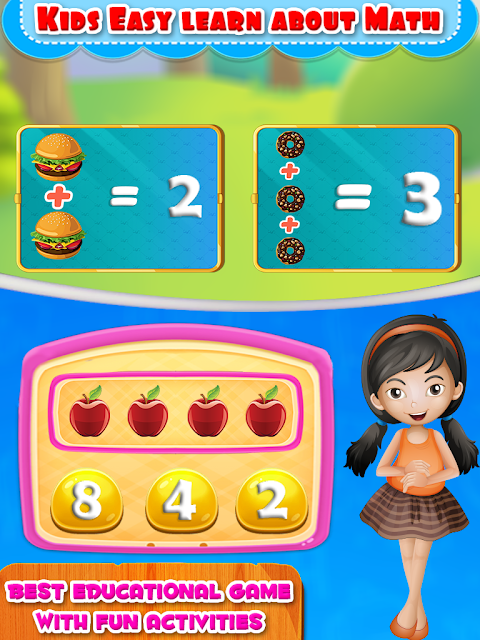 Kids Math Learning: Kindergarten Educational Gameのおすすめ画像3