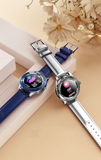 Title 7, S09 Smart Watch Female Round Touch Screen Ip67 ...