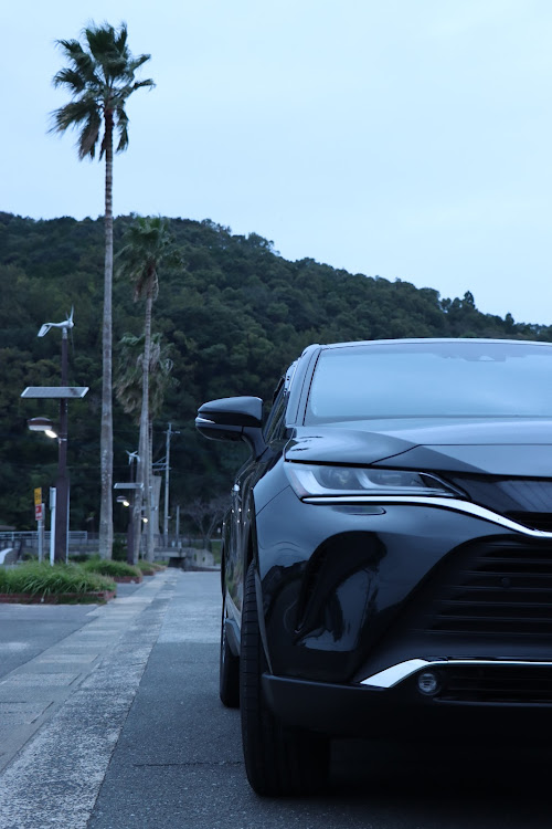 ハリアーの愛車の半顔が見たい・お題に乗っかってみた・ハリアー８５・熊本・#熊本の車好きと繋がりたいに関するカスタム事例の投稿画像1枚目