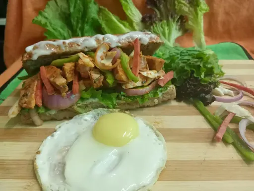 Chicken And Egg Sub Sandwich