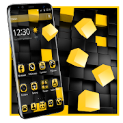 Yellow Black Cube Theme 1.1.3 Icon