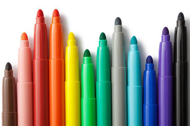 154,700+ Colour Markers Stock Photos, Pictures & Royalty-Free Images -  iStock | Colour pencils