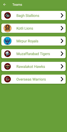 Screenshot KPL Schedule : Live Score