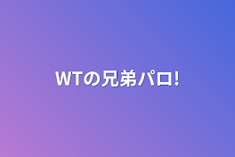 WTの兄弟パロ!