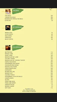 Banana Leaf menu 1